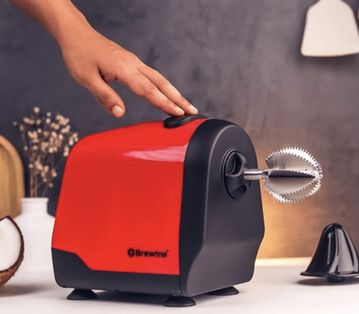 Brewine Coconut Scraper & Citrus Press 2-in-1 110V